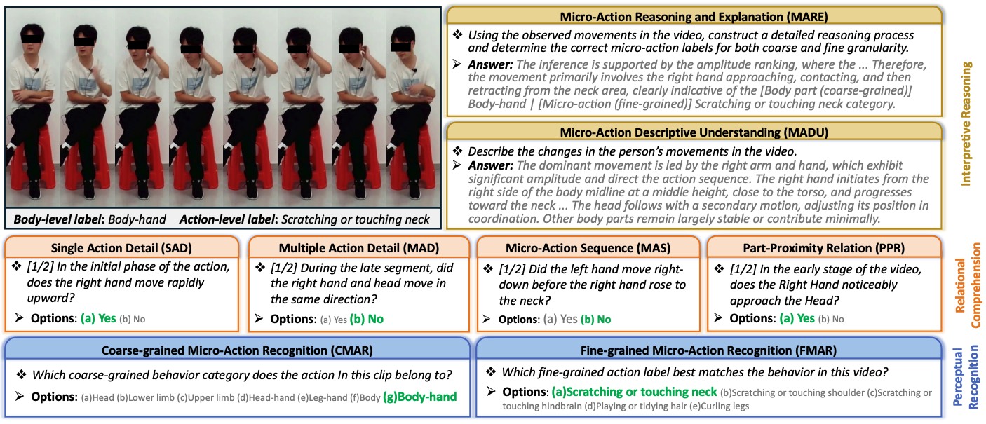 Overview of MA-Bench evaluation tasks
